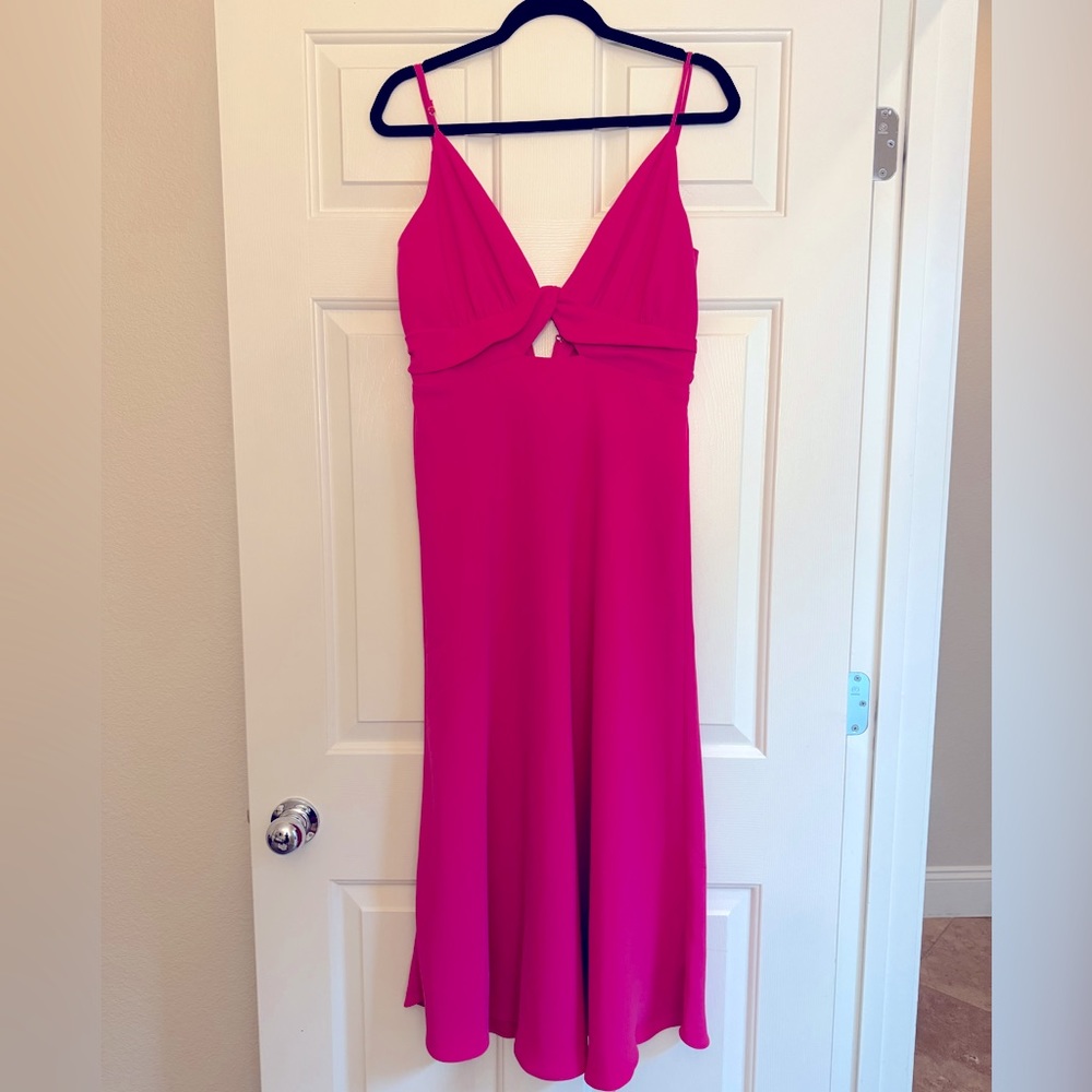 Alexia Admor Pink Midi Dress